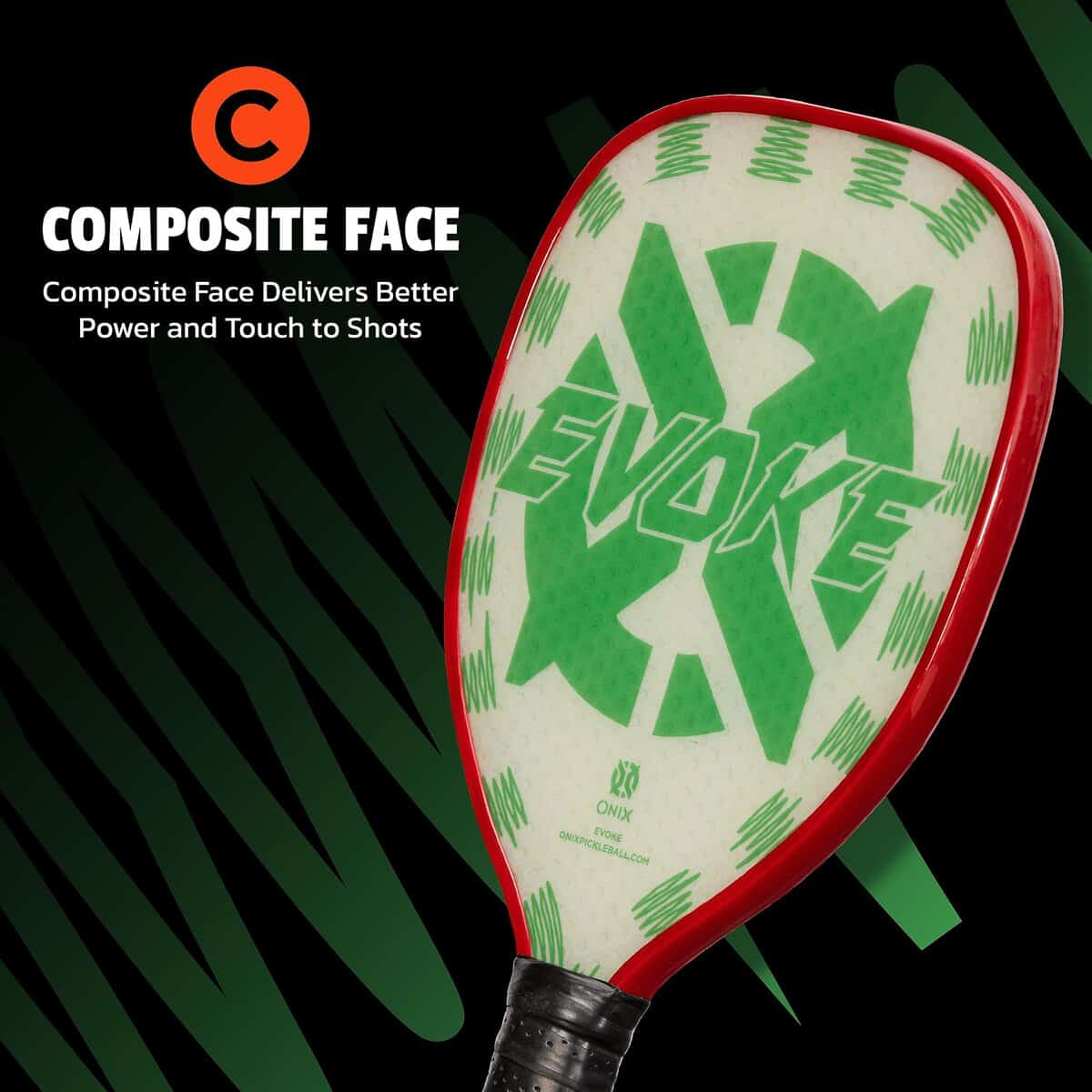 Paletas de Pickleball Onix Legacy - Evoke XL -Verde - Imagen 5