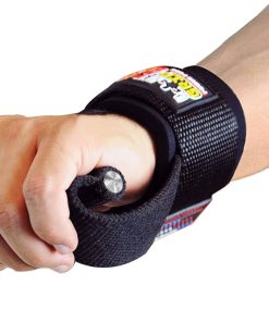 Manillas de Elevación con Protectores de Muñeca Acolchados