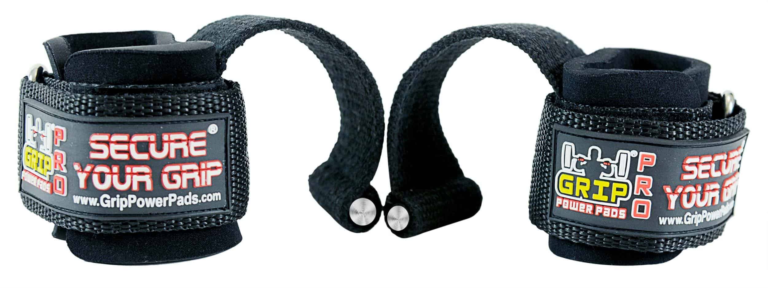 Manillas de Elevación con Protectores de Muñeca Acolchados - Imagen 5