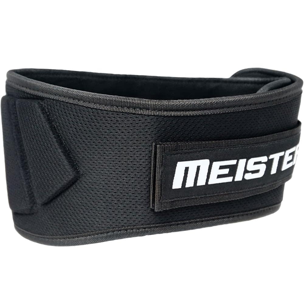 Cinturón de Levantamiento de Pesas de Neopreno -Negro