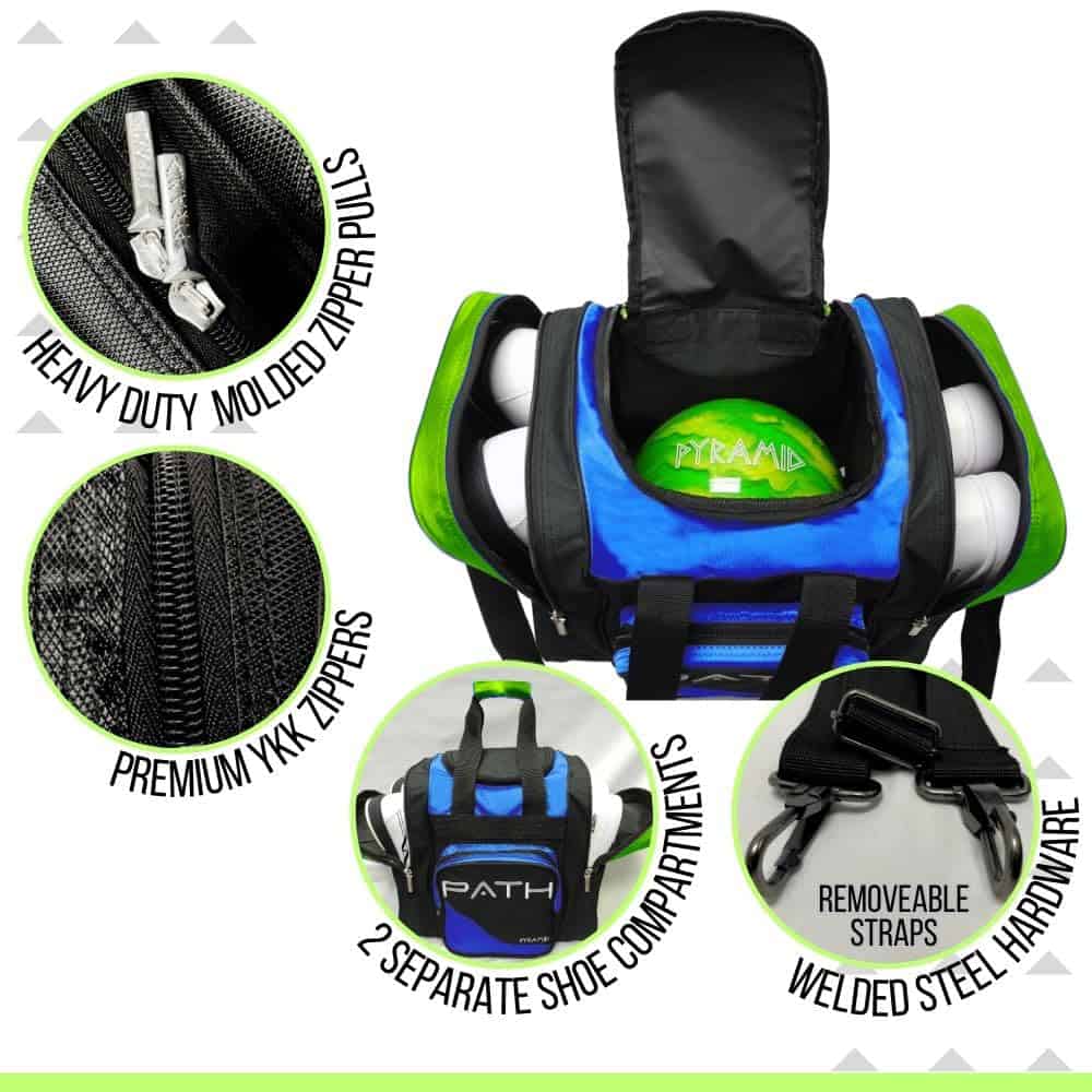 Bolso Individual Deluxe para Bolos Pyramid Path Pro - Verde - Imagen 4