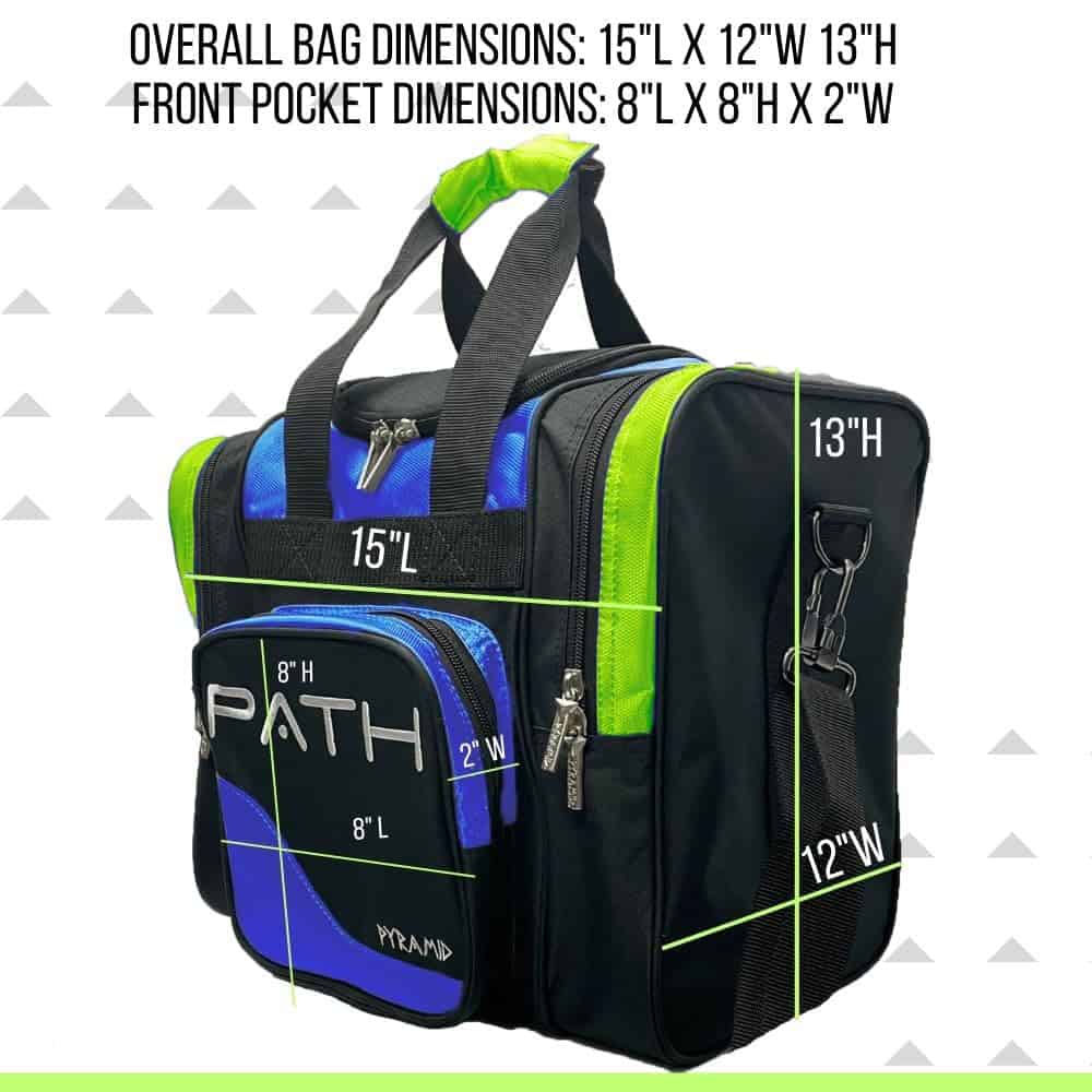 Bolso Individual Deluxe para Bolos Pyramid Path Pro - Verde - Imagen 6