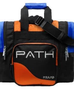Bolso Sencillo Deluxe Pyramid Path Pro - Naranja/Azul Real