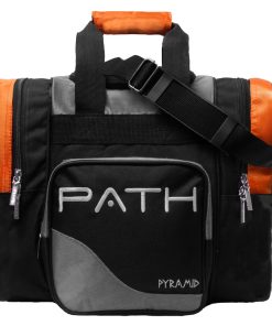 Bolso Individual Deluxe Pyramid Path Pro - Plata/Naranja