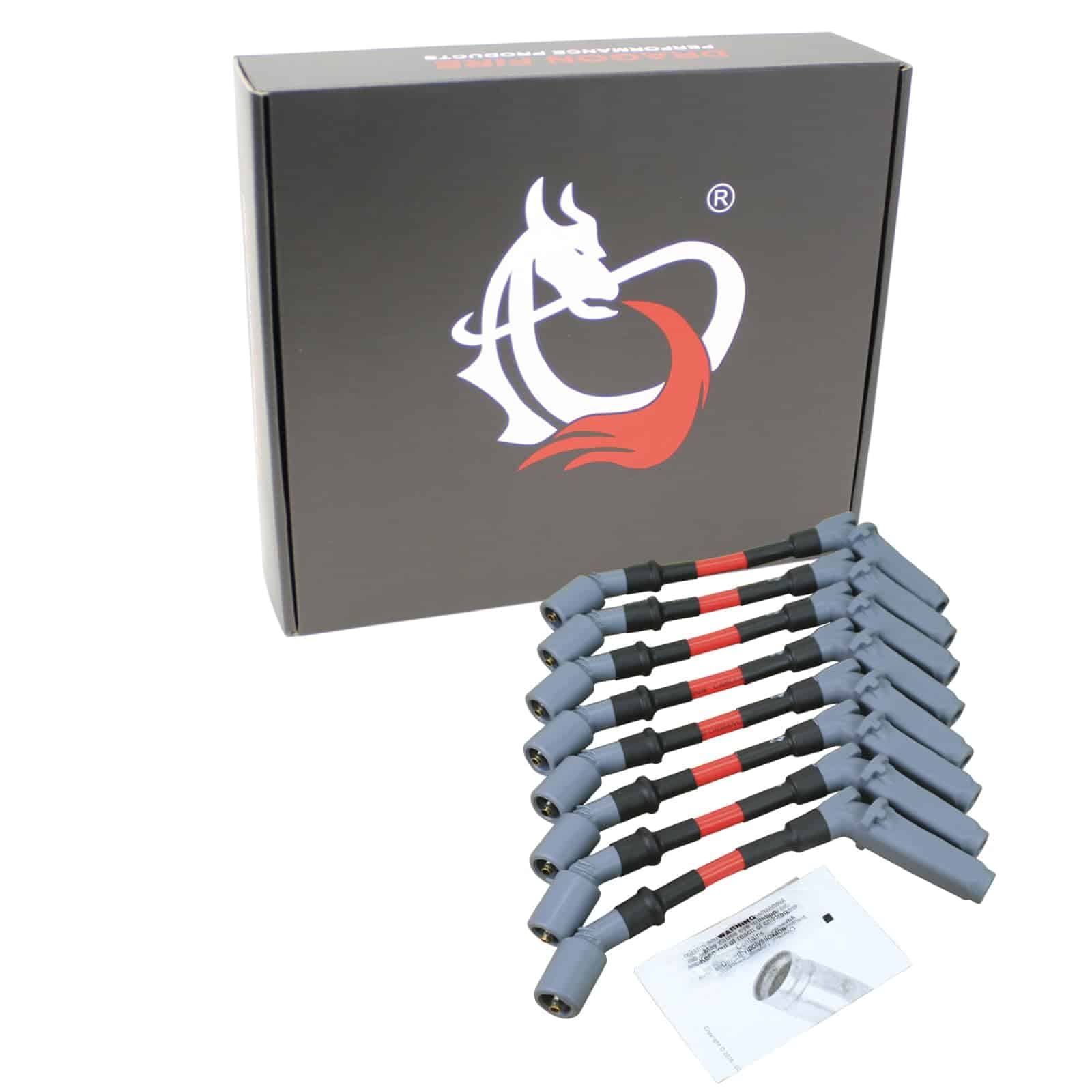 Juego de cables de bujía de 10 mm Dragon Fire Performance