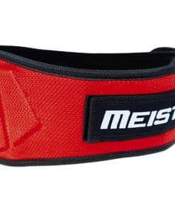 Cinturón de Levantamiento de Pesas de Neopreno -Rojo