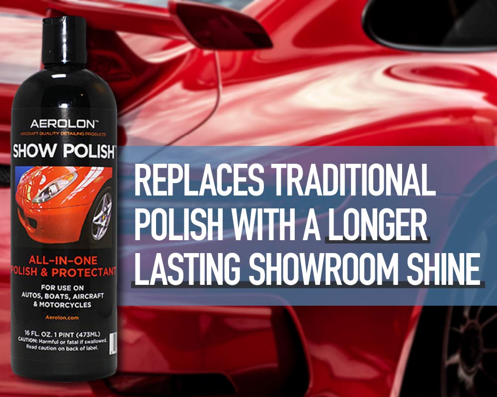 Aerolon Show Polish: Pulidor de Alto Brillo y Sellador de - Imagen 8