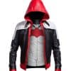 Chamarra Roja Red Hood - Chamarra de Motocicleta Red Hood y