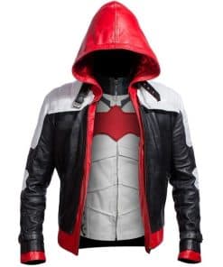 Chamarra Roja Red Hood - Chamarra de Motocicleta Red Hood y