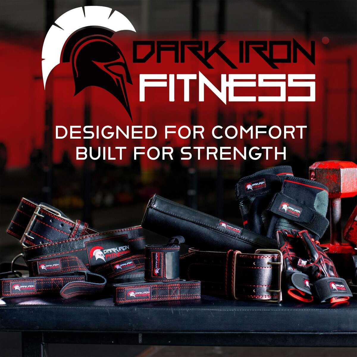 Barbell Pad Dark Iron Fitness - Logo Impreso - Acolchado - Imagen 8