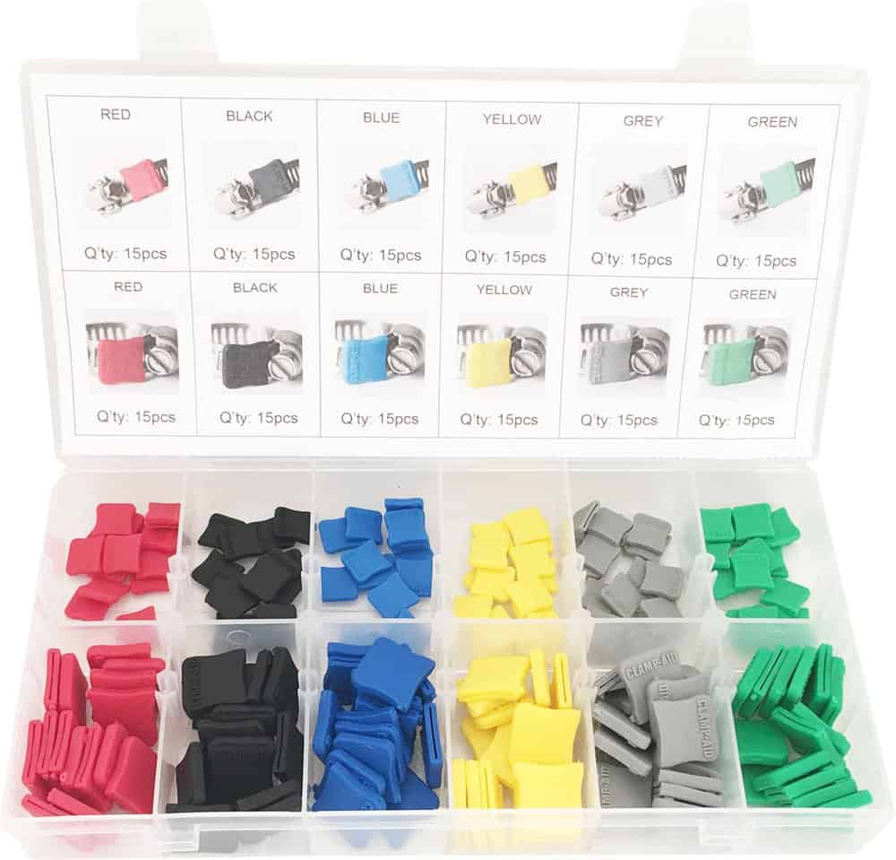 Swordfish 32390-180pc Juego de Protectores de Extremo de