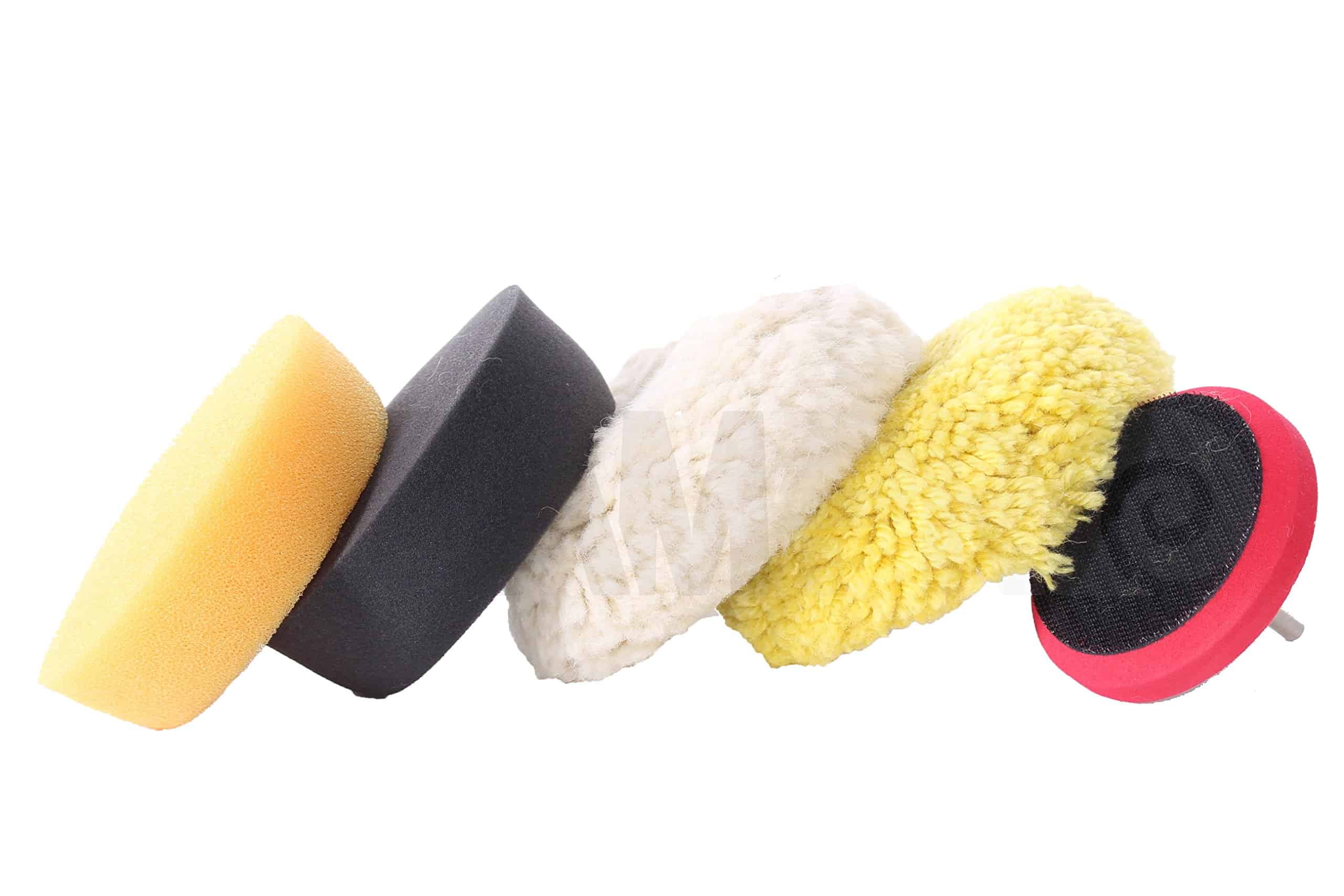 Kit de Pads para Pulir y Encerar para Auto de 3" RAM-PRO - - Imagen 3