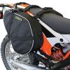Nelson-Rigg Bolsas Laterales de Enduro Dual Sport en Negro,