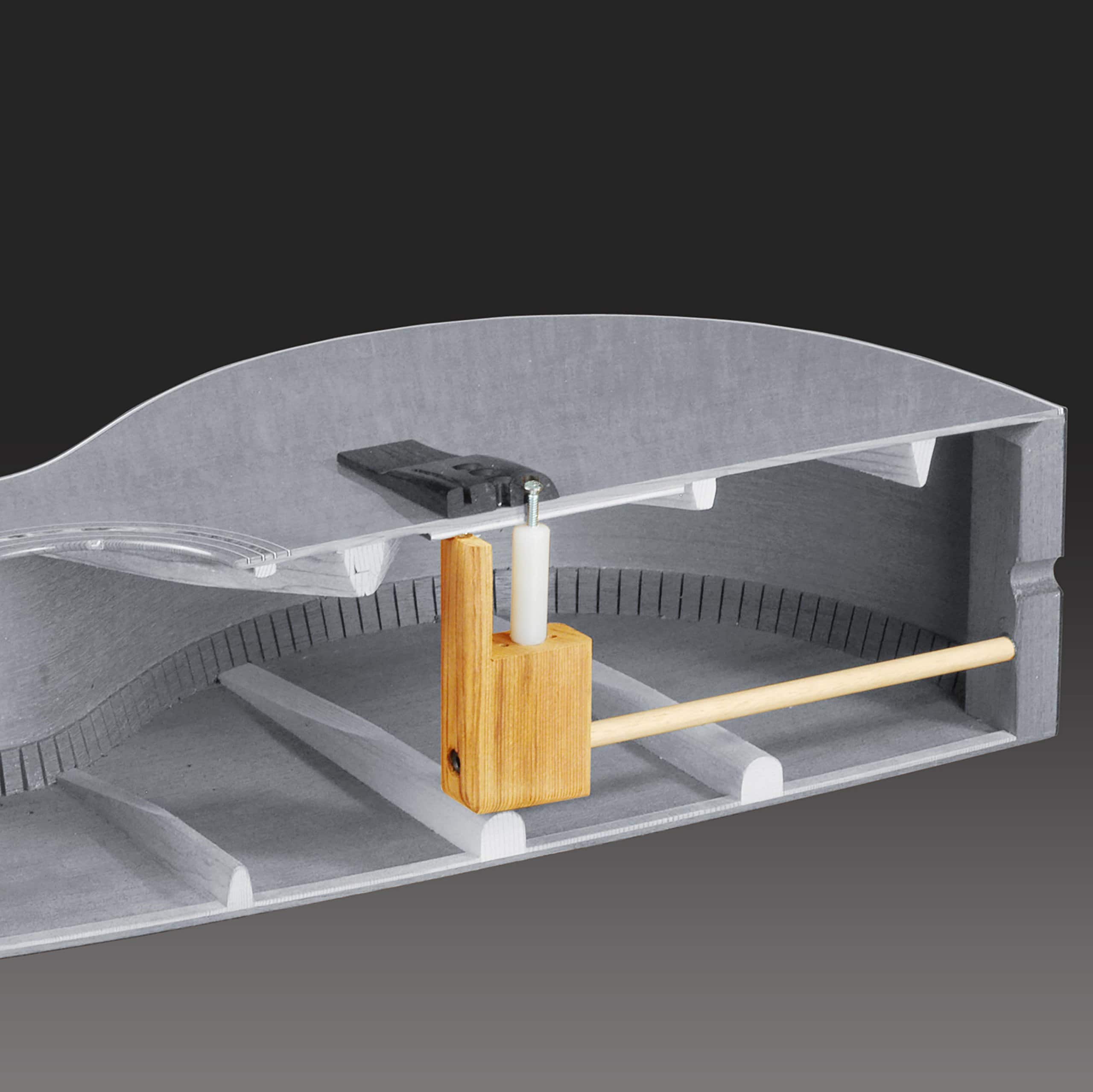 JLD Puente de Guitarra Acústica Pasadores (#AN3694) - Imagen 4