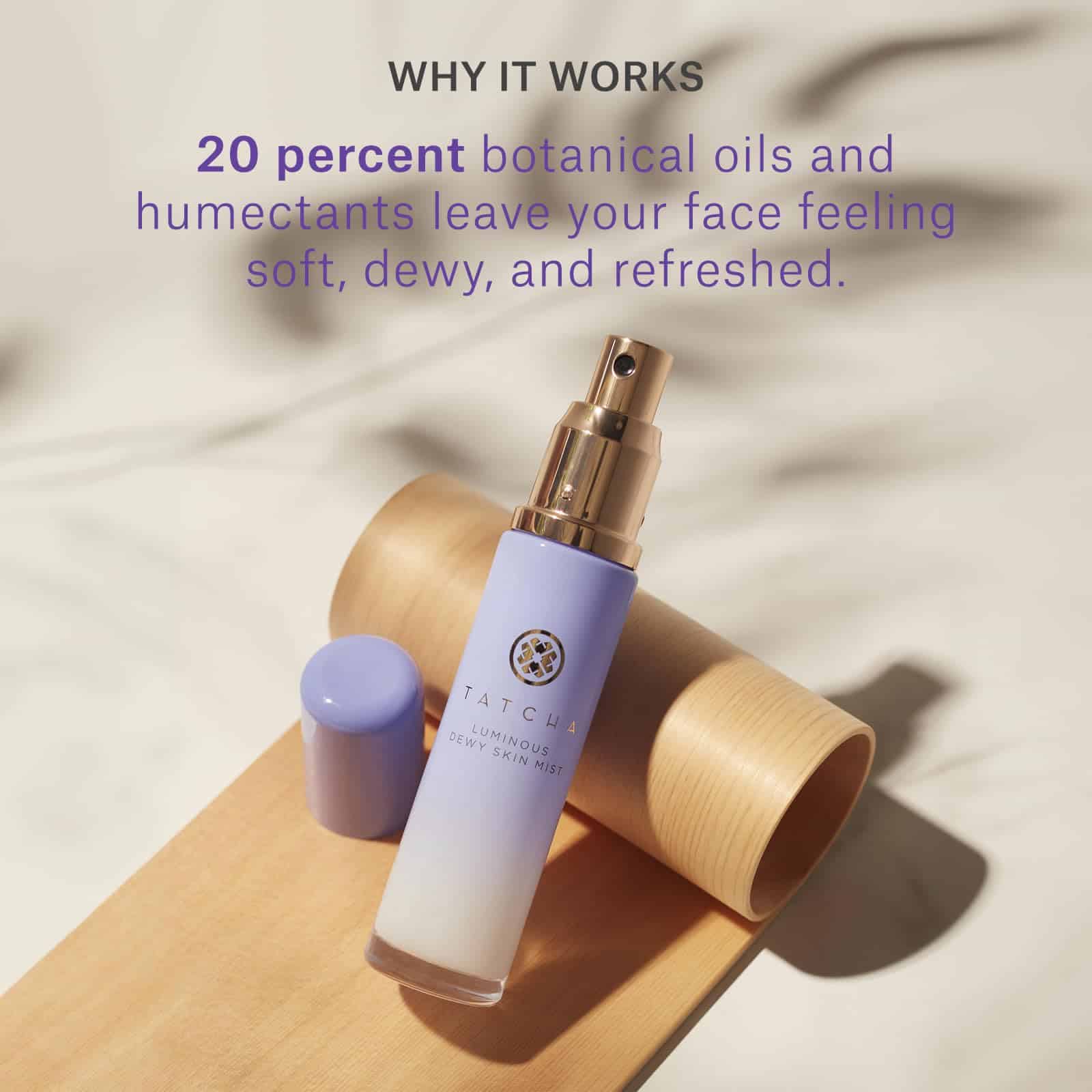 Tatcha Luminous Dewy Skin Mist | Hidratante y Spray Facial - Imagen 5