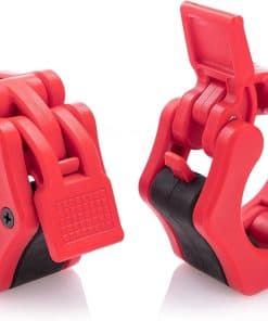 Greententljs Olympic Barbell Weight Clamps -Rojo