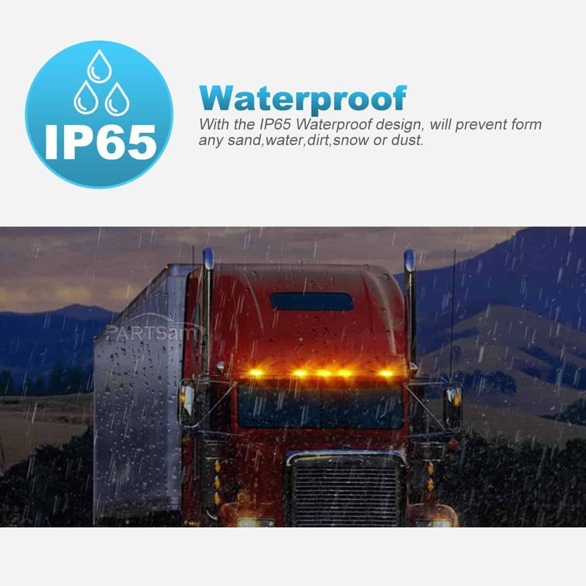 Partsam 5pcs Reemplazo para Luces de Cabina de Freightliner - Imagen 4