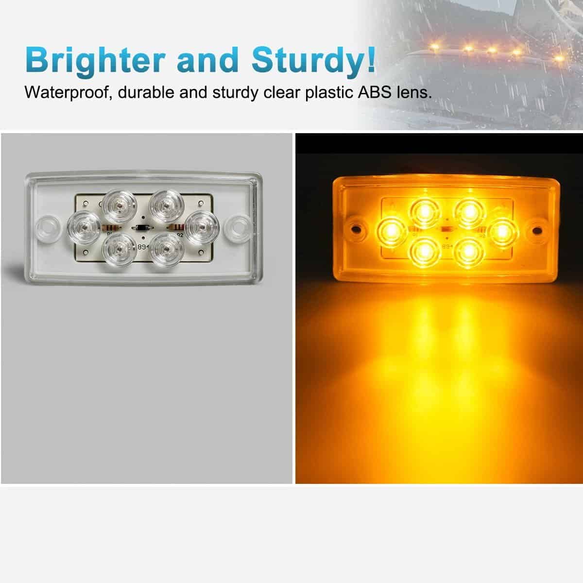 Partsam 5pcs Reemplazo para Luces de Cabina de Freightliner - Imagen 7