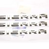 Emblemas de letras Sierra cromadas OEM de 3 paquetes