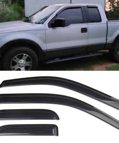 Deflector de ventana de humo para lluvia para Ford F-150