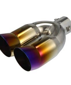 Salida Doble de Acero Inoxidable para Silenciador de Escape