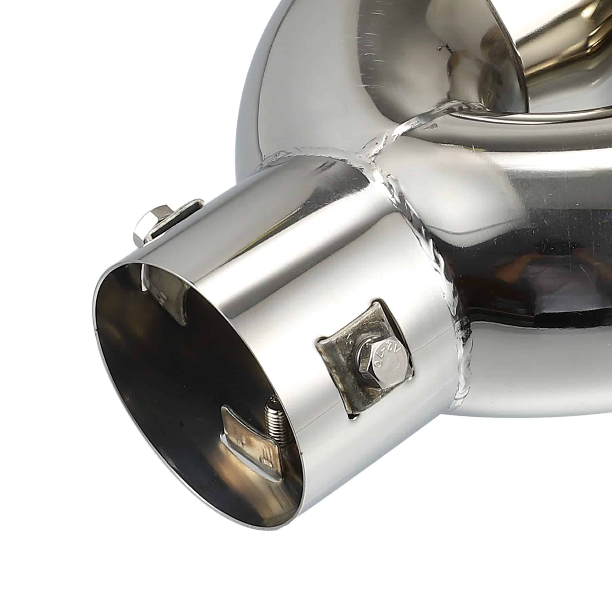 Salida Doble de Acero Inoxidable para Silenciador de Escape - Imagen 5