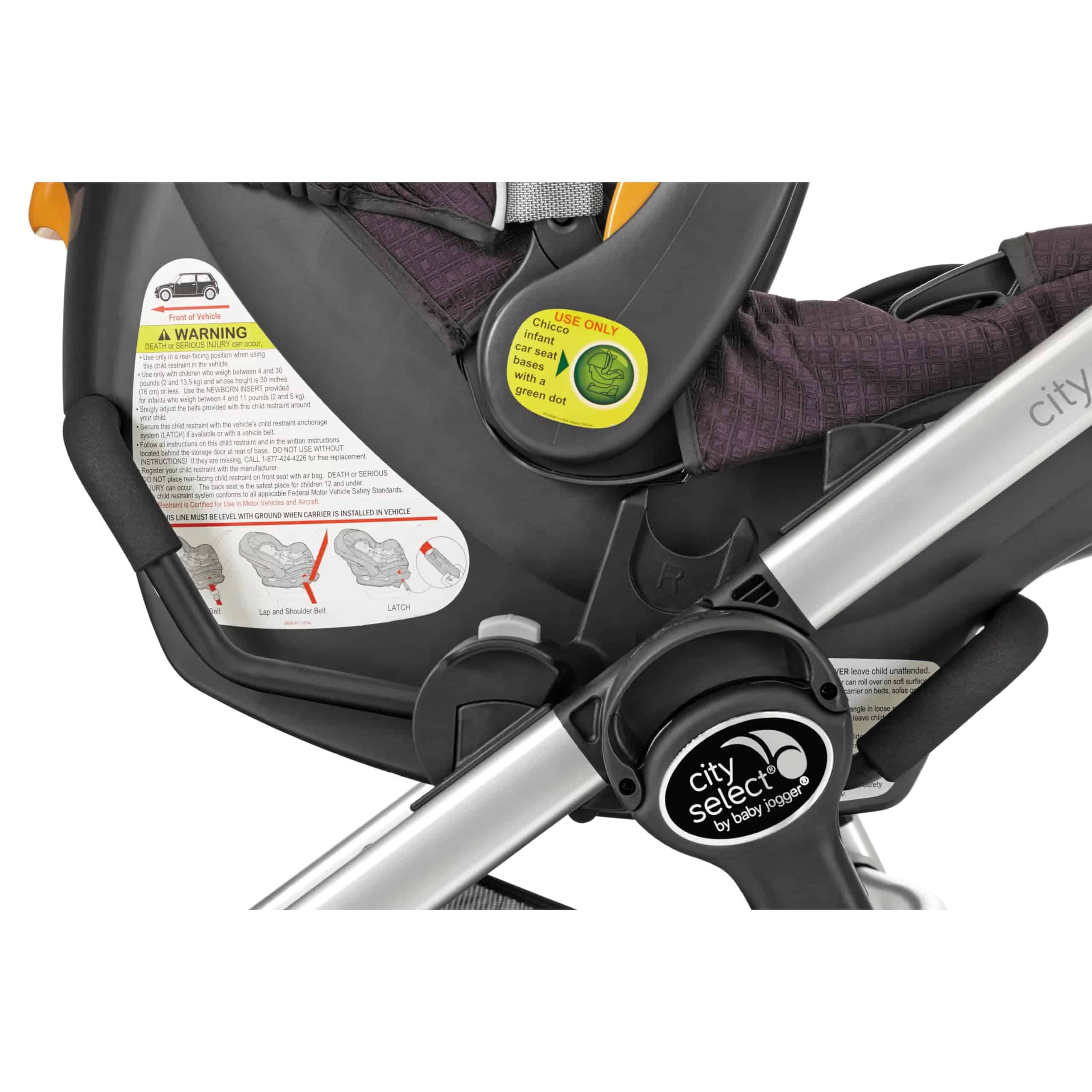 Adaptador de Asiento de Coche Baby Jogger Chicco/Peg Perego - Imagen 4