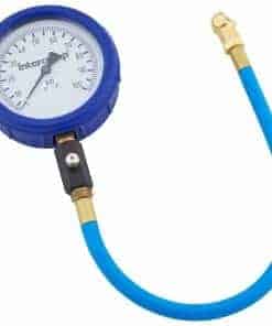 Manómetro de presión de aire que brilla en la oscuridad