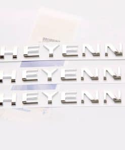 3Pack OEM Chrome Cheyenne Emblemas Insignias Compatible con