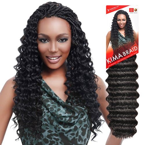 Trenzas de Pelo Sintético Harlem125 Kima Braid Ripple Deep - Imagen 5
