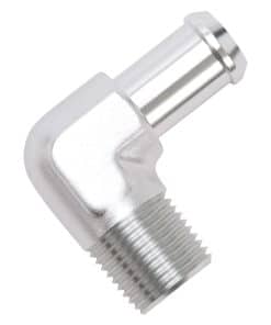 Conector de Manguera de Calefacción Edelbrock 8179 de 90