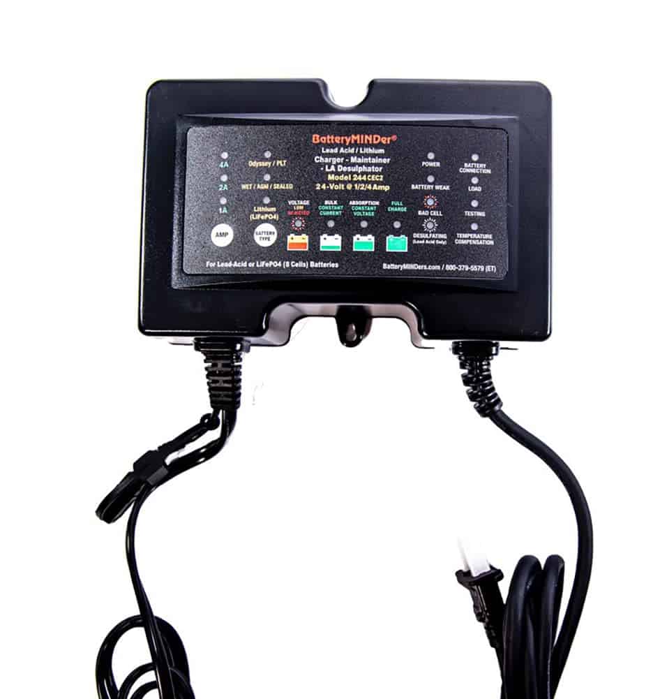 BatteryMINDer 244CEC2: Cargador de batería de 24 voltios - - Imagen 3