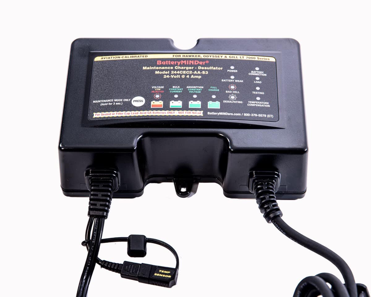 BatteryMINDer 244CEC2: Cargador de batería de 24 voltios - - Imagen 5