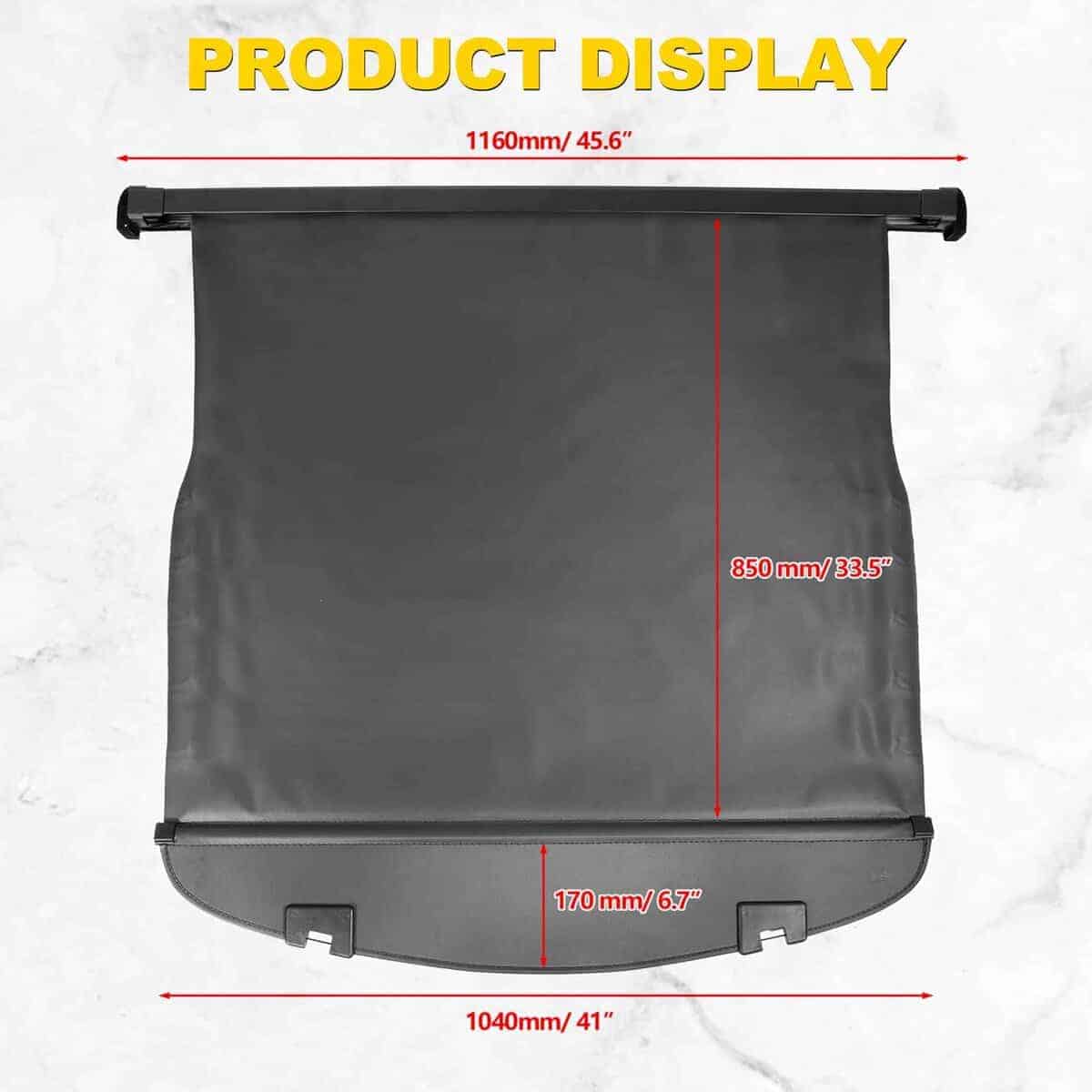 Cubierta de Carga AUXMART para Mazda CX-5 2013-2016 - Imagen 3