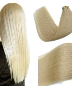 Extensiones de Cabello Tape in de 20 pulgadas 60 Rubia