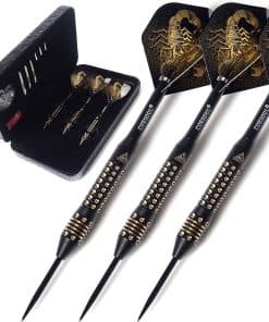 Set de dardos con punta de acero CUESOUL de 20 gramos con