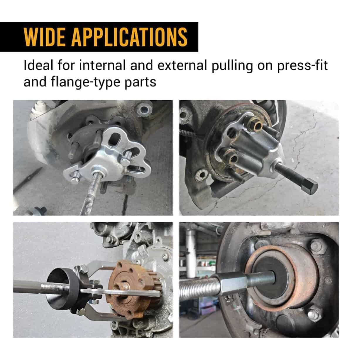 Set de Extractor de Rodamientos de la Rueda Delantera y Eje - Imagen 6