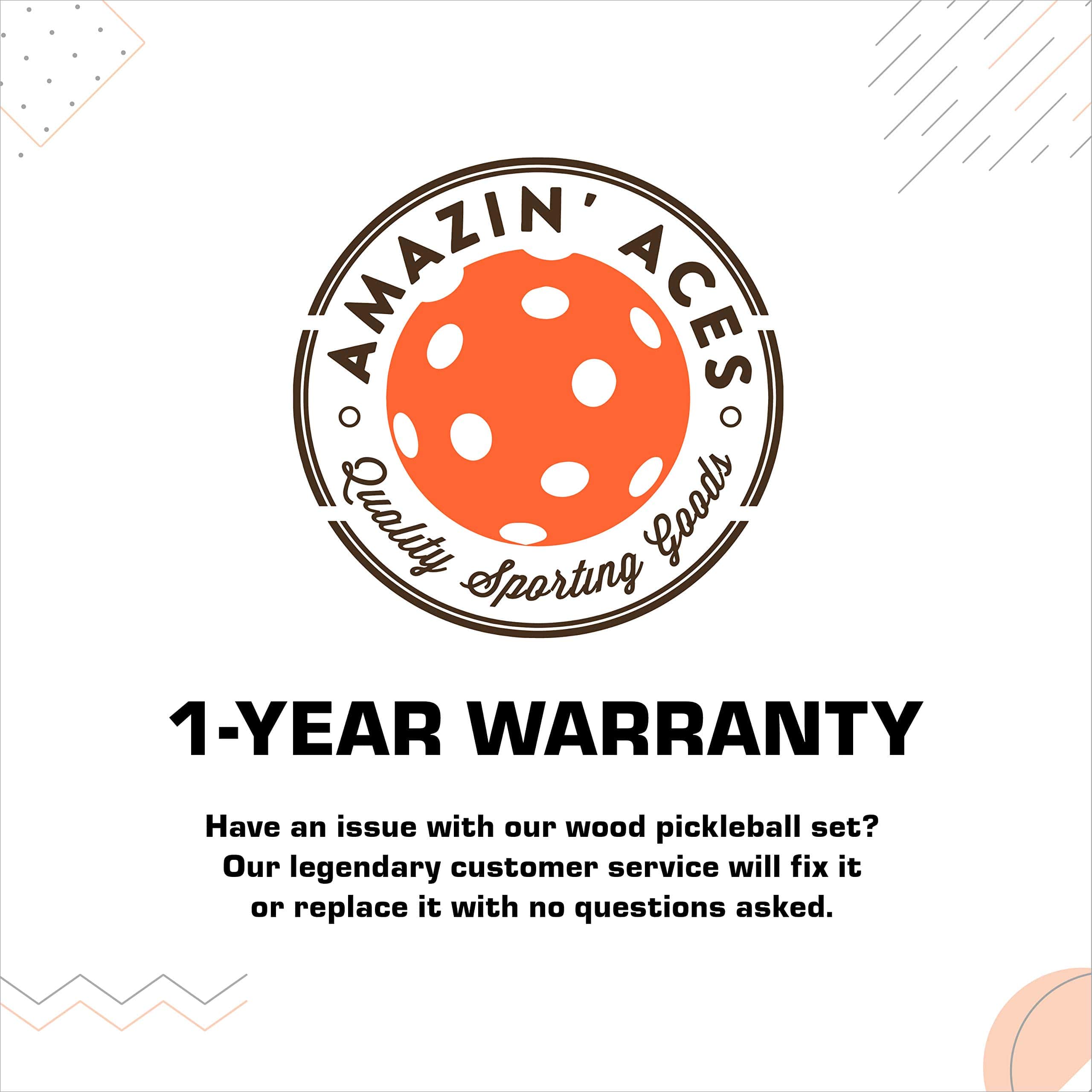 Set de 2 Palas de Madera para Pickleball de Amazin' Aces - - Imagen 7
