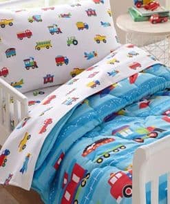 Wildkin Juego de ropa de cama para niños 4 piezas en una