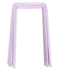 Set de 9 Aros de Croquet Blancos, Arcos Cuadrados de