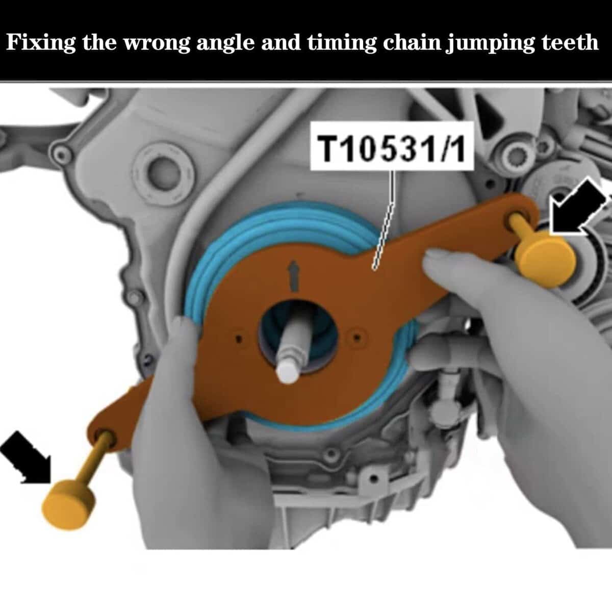 Herramienta de retención de amortiguador de vibración para - Imagen 8