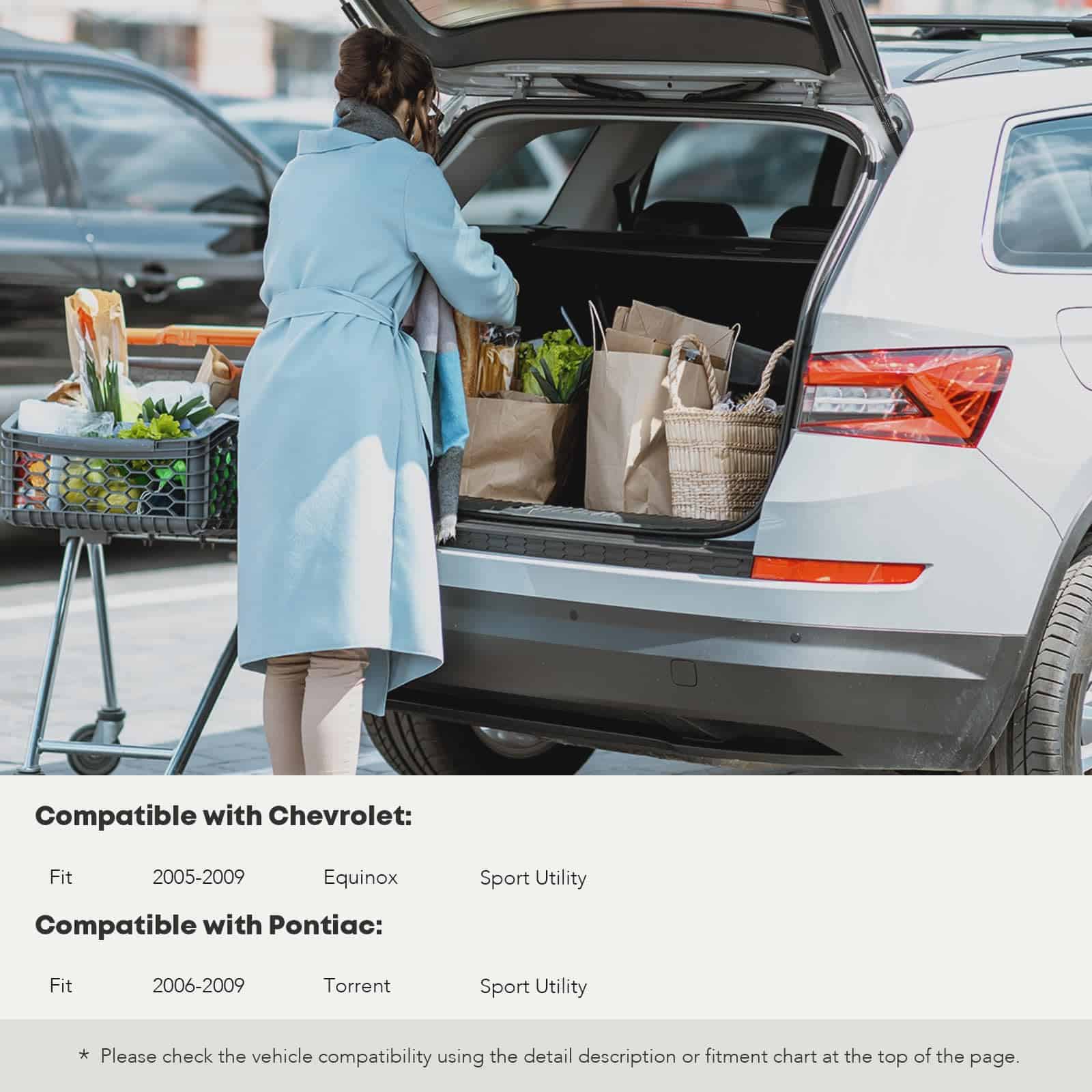 Set de 2 resortes de soporte de puerta trasera para - Imagen 3