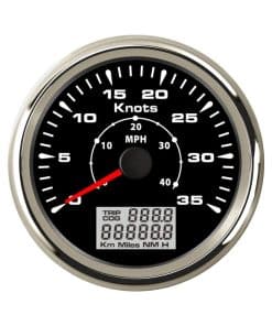 ELING Universal Marine GPS Velocímetro Odómetro 0-35KNOTS