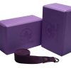 Bloques de Yoga Clever 2 Pack con Correa - Juego de Bloques