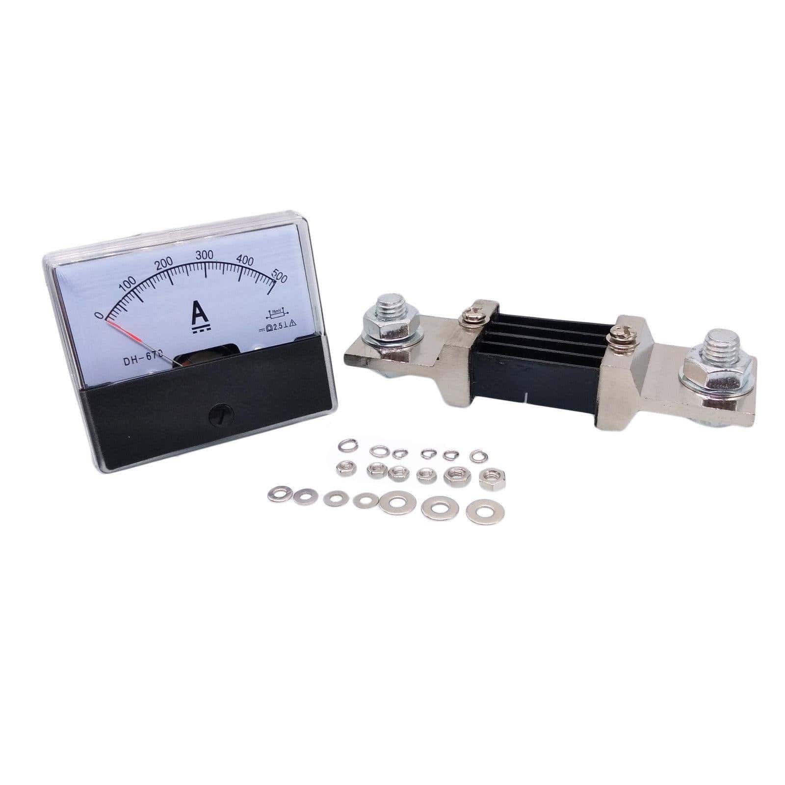 Medidor de corriente amperímetro analógico para panel