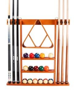 Soporte de pared para colgar tacos de billar GSE Games &