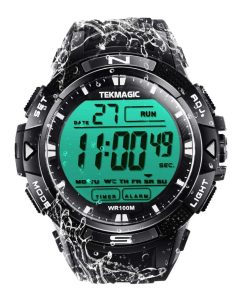 Reloj de buceo digital sumergible TEKMAGIC 10 ATM -Negro