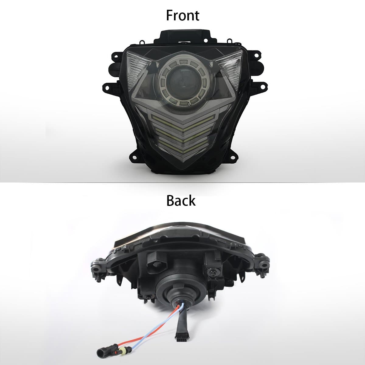 Ensamblaje de Faro LED KT para Suzuki GSXR600, GSX-R600 - Imagen 10