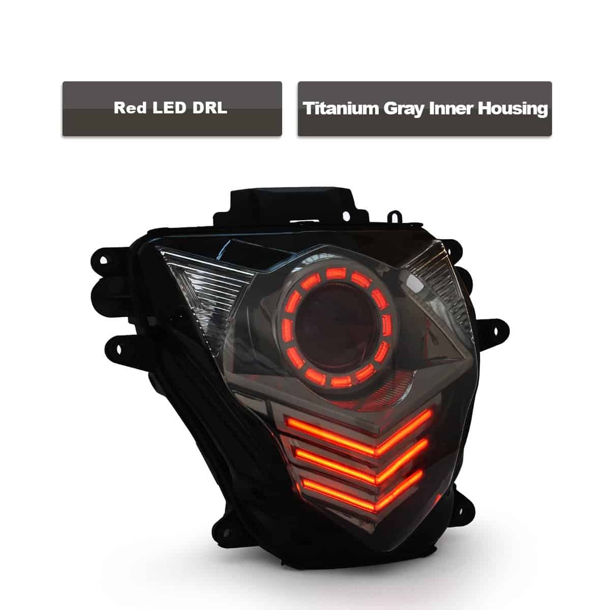 Ensamblaje de Faro LED KT para Suzuki GSXR600, GSX-R600 - Imagen 9