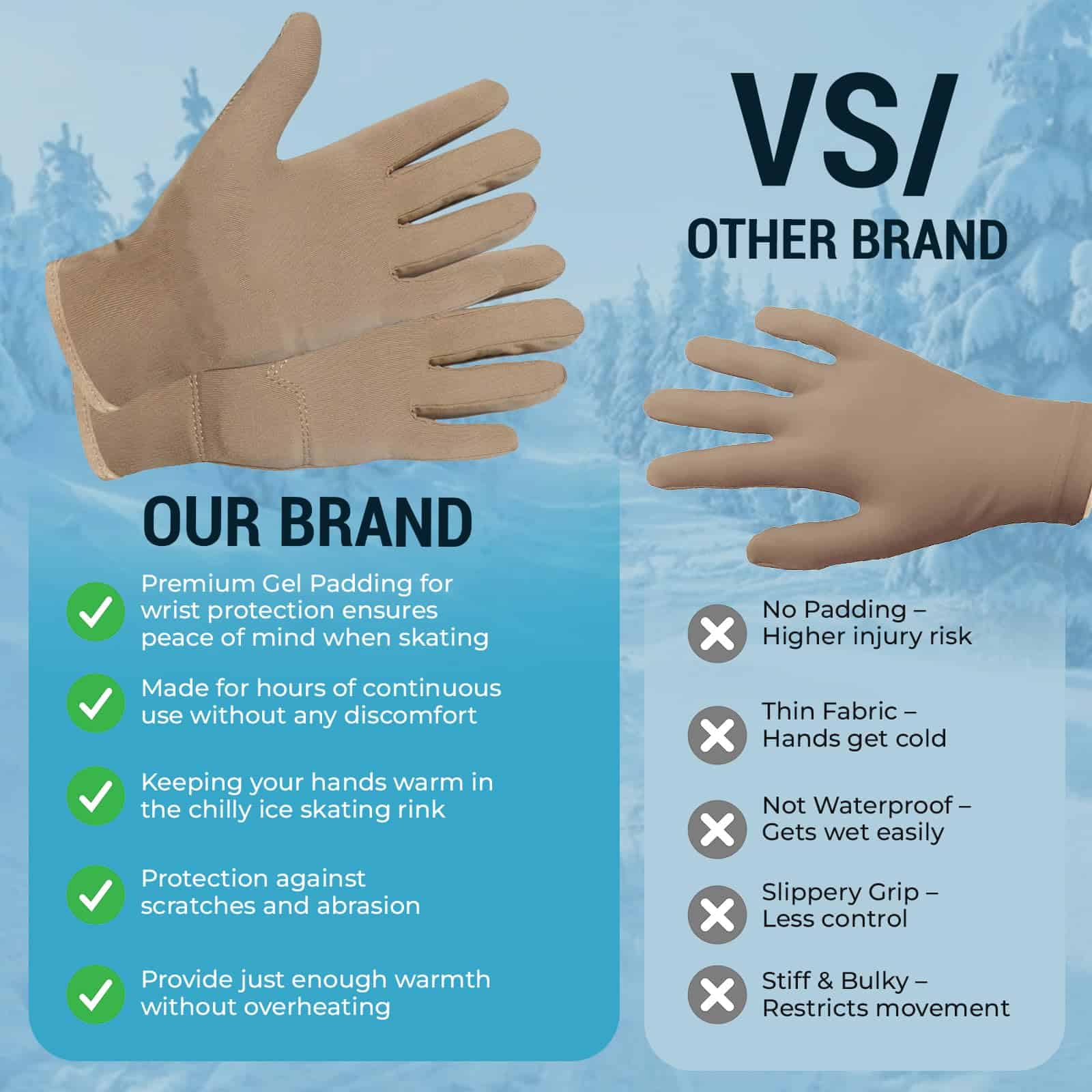 Guantes de Patinaje sobre Hielo Kami-So | Accesorios para - Imagen 6